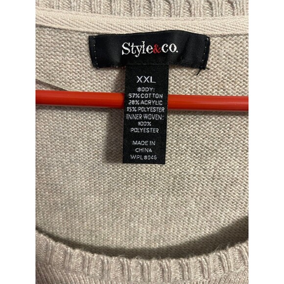 Style & Co. Sweater Size XXL - Picture 3 of 4